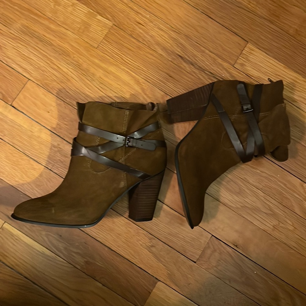 Suede Booties